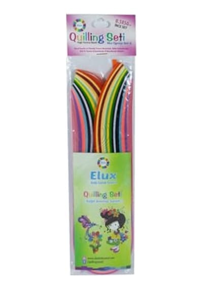 Quilling/quiling Set İnce 0,5x50 Cm 150 Kağıt Şerit 8680422509887 Genel