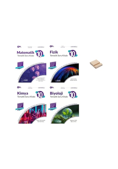 10. Sınıf Joker Matematik Fizik Kimya Ve Biyoloji 4lü Tematik Soru Bankası