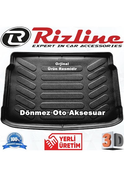 Peugeot 207 3D Bagaj Havuzu Paspası Hb 2006 Sonrası Rizline N11.15989