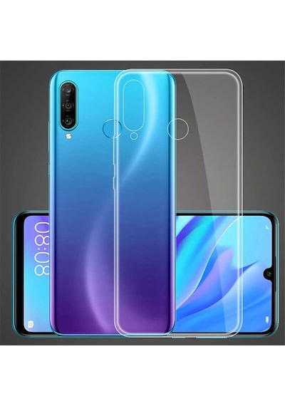 Huawei Honor 20 Lite Kılıf Şeffaf İnce Ve Esnek Süper Silikon Kılıf Renksiz