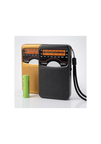 Şarj Edilebilir Multi Band Cep Radyosu - Fm/am/sw Fm Radyo Taşınabilir 3 Band