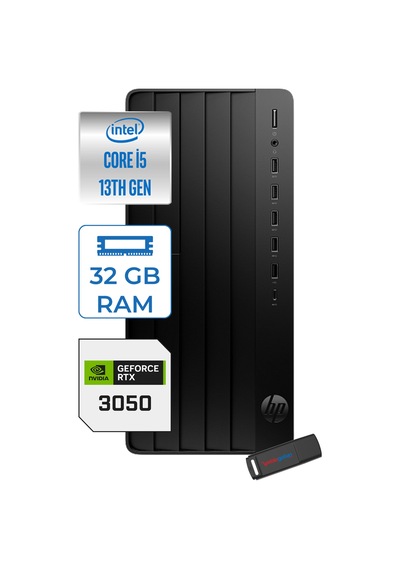 HP Pro Tower 290 G9 623Y0ETH13 i5-13500 32 GB 1 TB SSD RTX3050 W11H Masaüstü Bilgisayar + USB Bellek