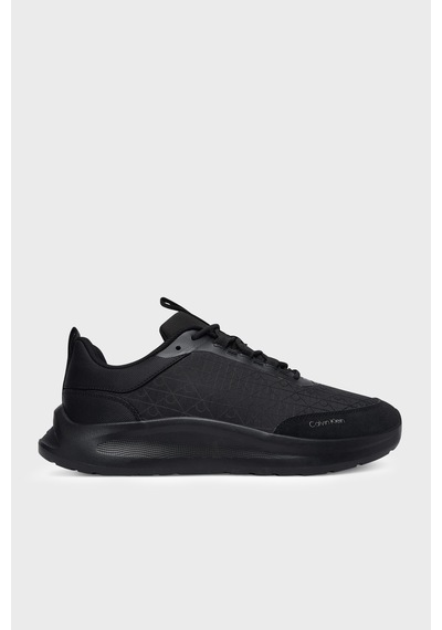 Calvin Klein Logolu Sneaker Ayakkabı Hm0hm023430gj Erkek Ayakkabı Hm0hm02343 0gj Siyah