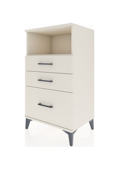 Hyperion Komodin Tek Raflı 3 Çekmeceli 60x44x106 Aytaşı-aytaşı Aytaşı