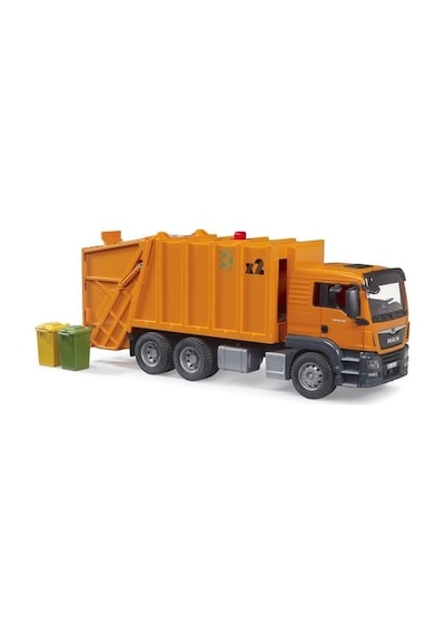Bruder Man Tgs Çöp Kamyonu Turuncu Br03760 Lisanslı Ürün