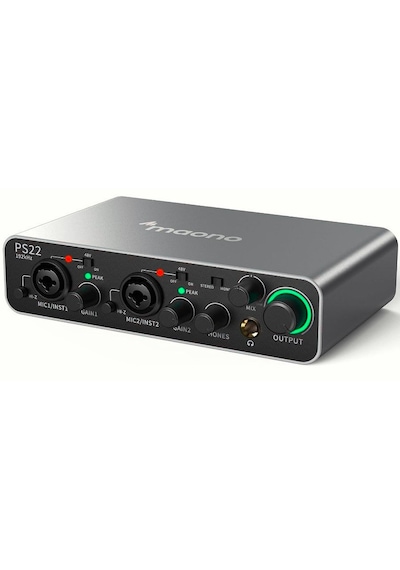 Maono Ps22 Prostudio 2x2 Usb Ses Kartı Siyah