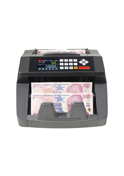 Sigma SC7520P Plus Silver Karışık Para Sayma Makinesi, TL Karışık, Usd ve Euro Adet Sayım + Müşteri Ekranı
