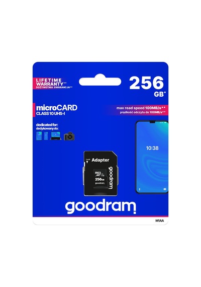 Goodram 256gb M1aa-2560r12 Microsd Hafıza Kartı