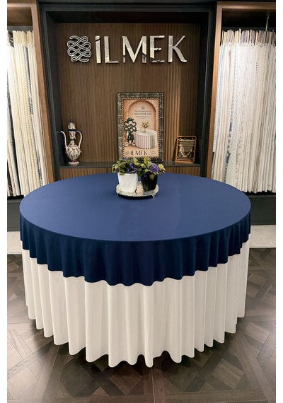 Dertsiz Yuvarlak Masa Örtüsü Kapağı Düğün, Davet, Organizasyon, Otel, Restoranlar Ve Ev İçin Gece Mavisi Gece Mavisi Dertsiz Yuvarlak Masa Örtüsü Kapağı Düğün, Davet, Organizasyon, Otel, Restoranlar Ve Ev İçin Gece Mavisi Gece Mavisi