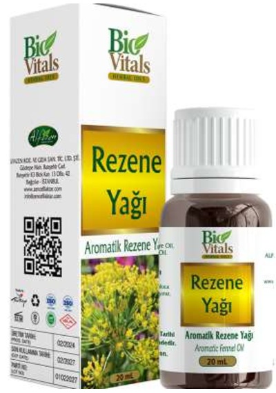 Bio Vitals Rezene Yağı 20 Cc X 2 Adet