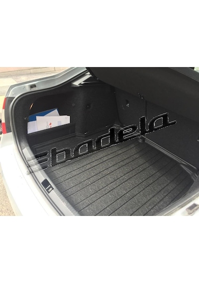 2015 Skoda Octavia Bagaj Havuzu Araca Özel 3D Badela Marka