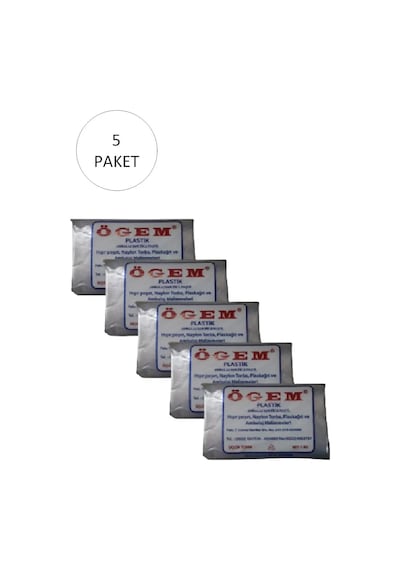 Jenerik Bakkaliye Naylon Torba Üçlük 26x45 Cm 1 Kg 5 Paket Takriben 675 Adet