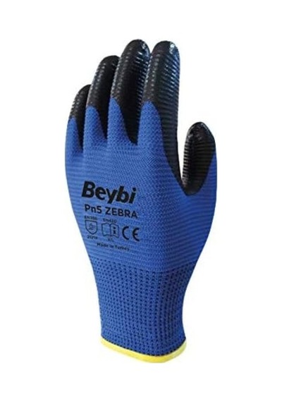 Tr Pn5 Polyester Örme Nitril 12 Çift İş Eldiveni Diğer