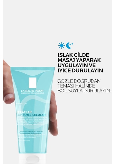 La Roche Posay Effaclar Supramolecular Yüz Temizleme Jeli 200 Ml