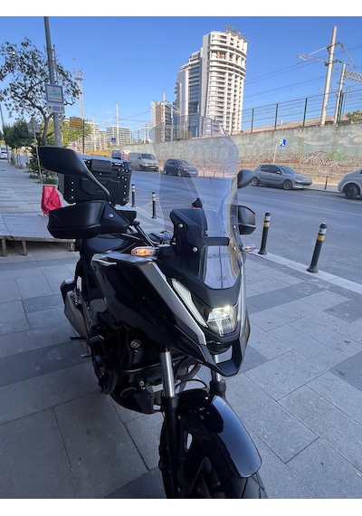 2025-26 Honda Nc750 Ön Cam Açık Füme Zeus 55cm 4mm Nc 750 750X