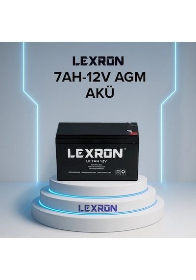 Lexron 7Ah 12 V Agm Akü