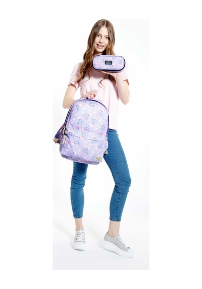 Kaukko Nature Sırt Çantası Lilac Flamingo K1474