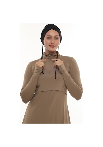 Hürrem Bone Siyah Pratik Hazır Geçmeli Deniz Havuz Bonesi Swimmy Çapraz 2508 01 Siyah