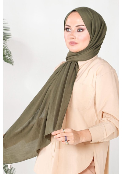Harem Scarf Amor Şal - Haki - Haki