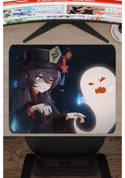 Hu Tao Genshin Impact Anime Gacha V3 - 48x40 Xl Gaming Mouse Pad Fare Altlığı