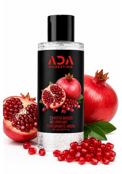 Ada Marketing Nar Aromalı 150ml Yenilebilir Kayganlaştırıcı Jel - Oralplay Serisi Extra Kayganlık Ve Aroma