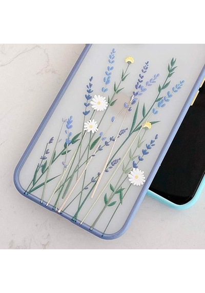 Apple Uyumlu iPhone 11 Pro 5.8Inç Kamera Korumali Çiçek Desenli Silikon Kilif 249192911 - Renk / Desenli 4