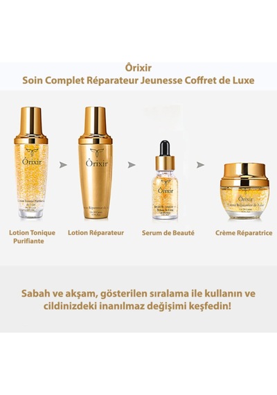 Tam Onarıcı Lüks Gençlik Seti