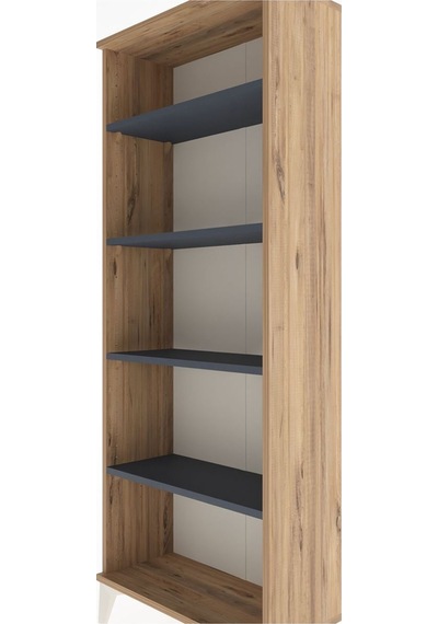Arges Dolap 4 Raflı 60x30x163 Çam-antrasit Atlas Çam Arges Dolap 4 Raflı 60x30x163 Çam-antrasit Atlas Çam