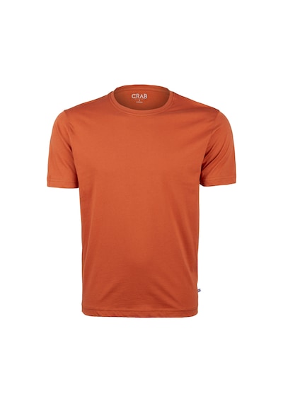 Outdoor T-shirt Günlük Pamuklu Basic Erkek Tıcol01 Kiremit