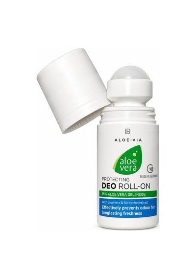 Aloe Vıa Alkolsüz Deo Roll-on, %15 Aloe Vera Jel Ve Organik Pamuk Ekstreli, Hassas Ciltler İçin, 50 Ml