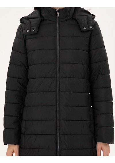 Pierre Cardin Kadın Siyah Kaban 50297299-vr046 Siyah