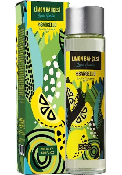 Bargello 80 Derece Limon Bahçesi EDC Kolonya Cam Şişe 180 ML