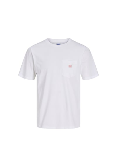 Jack & Jones Caleb Erkek Beyaz Tişört 12293019-bw