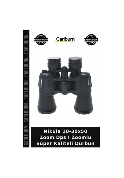 Nikula 10-30x50 Zoom Dps I Zoomlu Süper Kaliteli Dürbün Hızlı Odak Güçlü Lens Net Kontrast Diğer