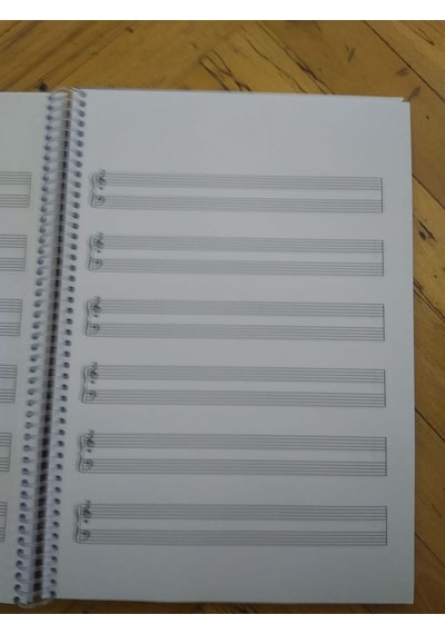 Piyano Defteri, Müzik Defteri, Nota Defteri