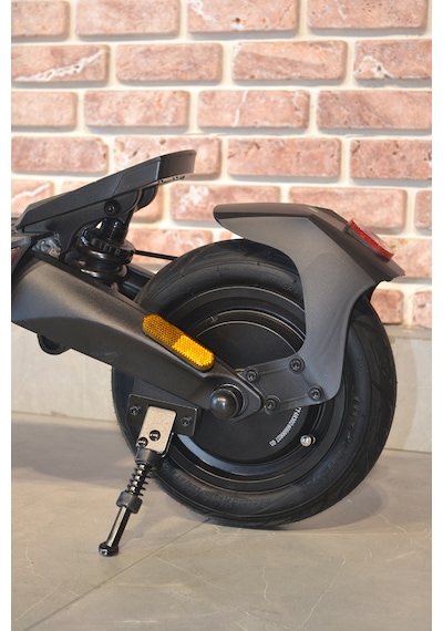 Citycoco Mx - T10 Çift Motor Katlanabilir Elektrikli Scooter 1600W Siyah