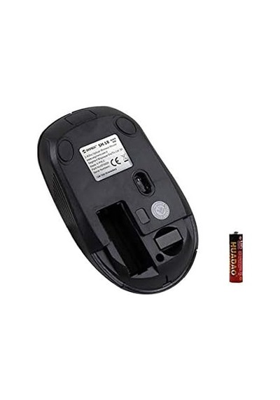Sm-18 Usb Siyah/kırmızı 2.4ghz Optik Kablosuz Mouse