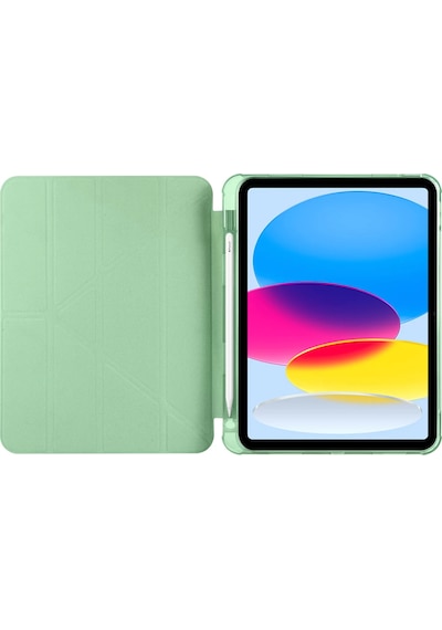More TR Apple Uyumlu iPad 10.9 2022 (10.Nesil) Kılıf Zore Tri Folding K
