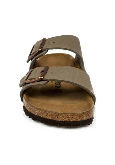 Birkenstock Arizona Bs Gri Çift Toka Erkek Terlik Gri