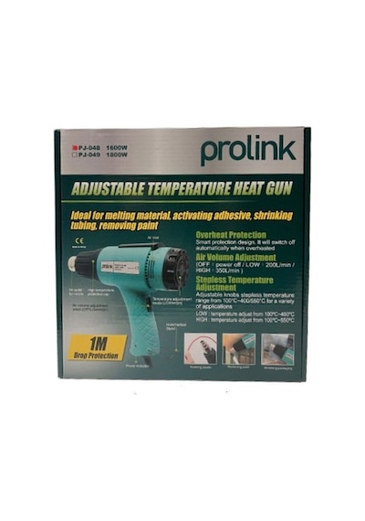Prolink Pj-049 1800w Sıcak Hava Üfleme Tabancası