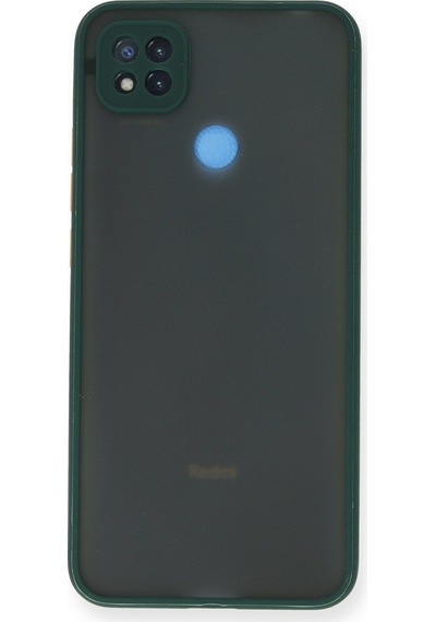 Xiaomi Redmi 9c Uyumlu Kılıf Montreal Silikon Kapak - Yeşil