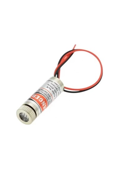 12mm 650nm 5mw Kırmızı Çapraz Kafalı Lazer