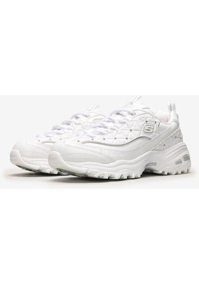 Skechers D'Lites  -  Glamour Feels Kadın Beyaz Sneakers 13087 Wsl Beyaz
