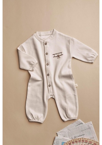 Oh La La Koala Little Aviator Baby Tulum Ekru