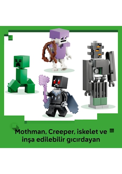 LEGO® Minecraft® Solgun Bahçe 21586 - 7 Yaş ve Üzeri Çocuklar için Minecraft Figürleri İçeren Yaratıcı Oyuncak Yapım Seti (243 P)