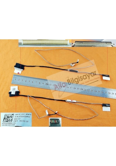 Alfabilgisayar HP Uyumlu 15-Ac100Nt N7J34Ea Data Kablo Lvds Flex Led Kablosu A++