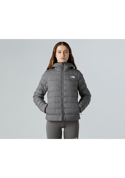 The North Face W Aconcagua 3 Hoodie Kadın Outdoor Montu 600 Dolgu Kaz Tüyü Nf0a84ıv0uz1 Gri Gri