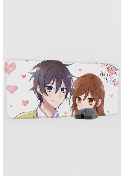 Horimiya Anime V2 - 70x30 Xl Gaming Kauçuk Kaymaz Taban Mouse Pad Fare Altlığı