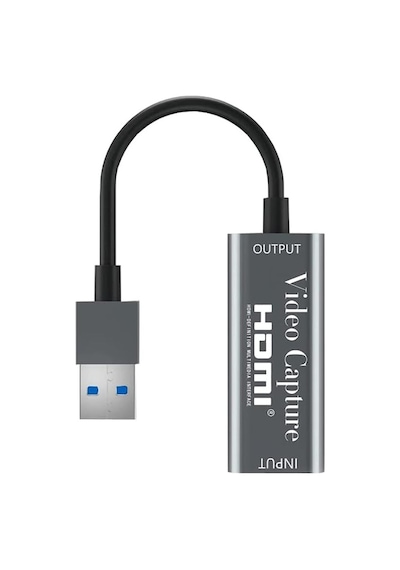 Ayrex Usb 3.0 Hdmı Video Capture Video Kayıt Ekran Aktarma Adaptörü - Al2622
