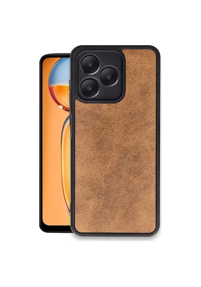 Newface Realme Note 50 4g Kılıf Aras Deri Kapak - Taba Resimdeki